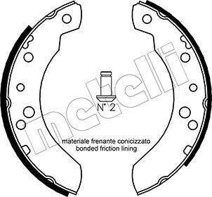 Metelli 53-0115 - Bremžu loku komplekts www.autospares.lv