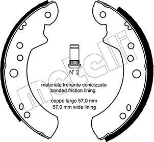 Metelli 53-0116 - Bremžu loku komplekts autospares.lv