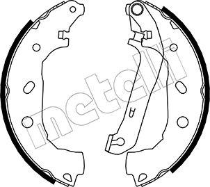 Metelli 53-0138 - Bremžu loku komplekts www.autospares.lv