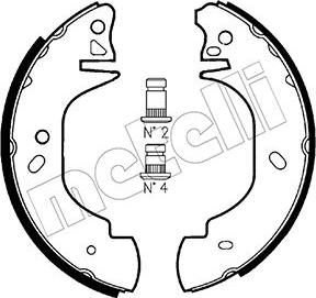 Metelli 53-0126 - Bremžu loku komplekts www.autospares.lv