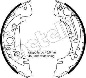 Metelli 53-0172Y - Bremžu loku komplekts www.autospares.lv