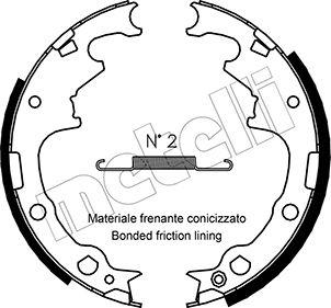 Metelli 53-0349 - Bremžu loku komplekts www.autospares.lv