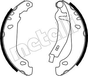 Metelli 53-0345Y - Bremžu loku komplekts www.autospares.lv