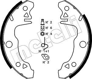 Metelli 53-0341K - Bremžu loku komplekts www.autospares.lv