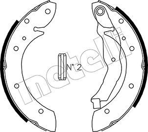 Metelli 53-0351 - Bremžu loku komplekts autospares.lv