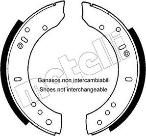 Metelli 53-0366 - Bremžu loku komplekts autospares.lv