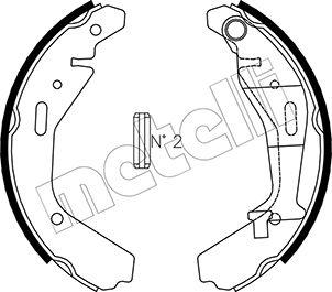 Metelli 53-0318 - Bremžu loku komplekts www.autospares.lv