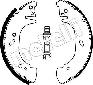 Metelli 53-0313 - Bremžu loku komplekts www.autospares.lv