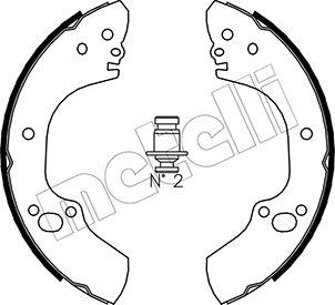 Metelli 53-0312 - Bremžu loku komplekts www.autospares.lv