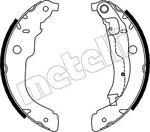 Metelli 53-0333 - Bremžu loku komplekts autospares.lv