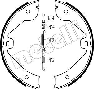 Metelli 53-0244K - Bremžu loku kompl., Stāvbremze www.autospares.lv