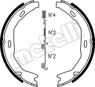 Metelli 53-0245K - Bremžu loku kompl., Stāvbremze www.autospares.lv