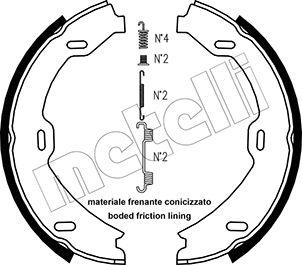 Metelli 53-0241K - Bremžu loku kompl., Stāvbremze www.autospares.lv