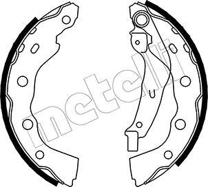 Metelli 53-0259 - Bremžu loku komplekts autospares.lv