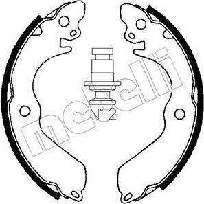 Metelli 53-0258 - Bremžu loku komplekts autospares.lv