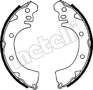 Metelli 53-0252 - Bremžu loku komplekts autospares.lv