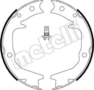 Metelli 53-0265 - Brake Shoe Set, parking brake www.autospares.lv