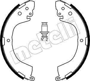 Metelli 53-0260 - Bremžu loku komplekts www.autospares.lv