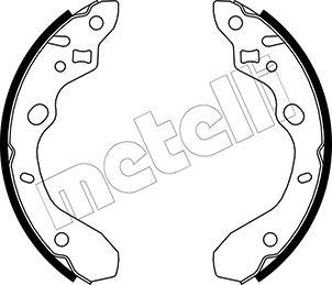 Metelli 53-0214 - Bremžu loku komplekts www.autospares.lv