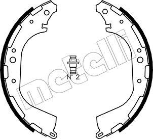 Metelli 53-0282 - Brake Shoe Set www.autospares.lv