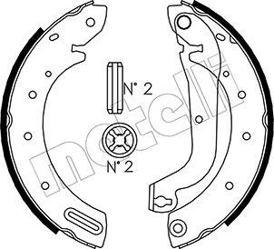 Metelli 53-0287 - Bremžu loku komplekts autospares.lv