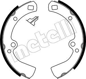 Metelli 53-0270 - Bremžu loku komplekts www.autospares.lv