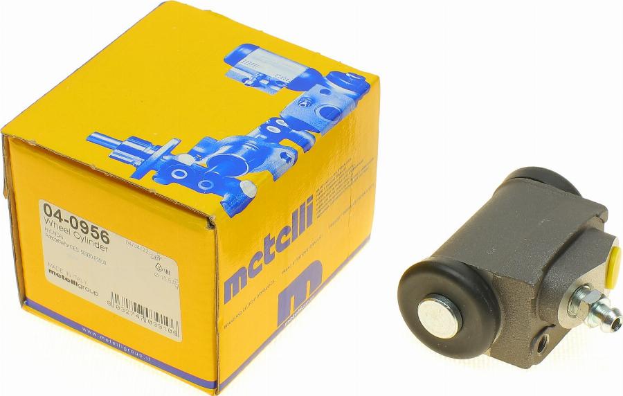 Metelli 04-0956 - Riteņa bremžu cilindrs autospares.lv