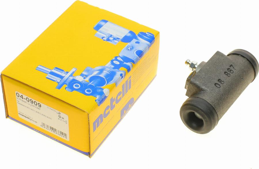 Metelli 04-0909 - Wheel Brake Cylinder www.autospares.lv