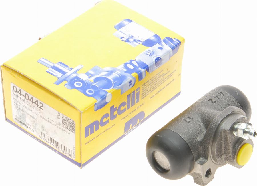 Metelli 04-0442 - Riteņa bremžu cilindrs autospares.lv