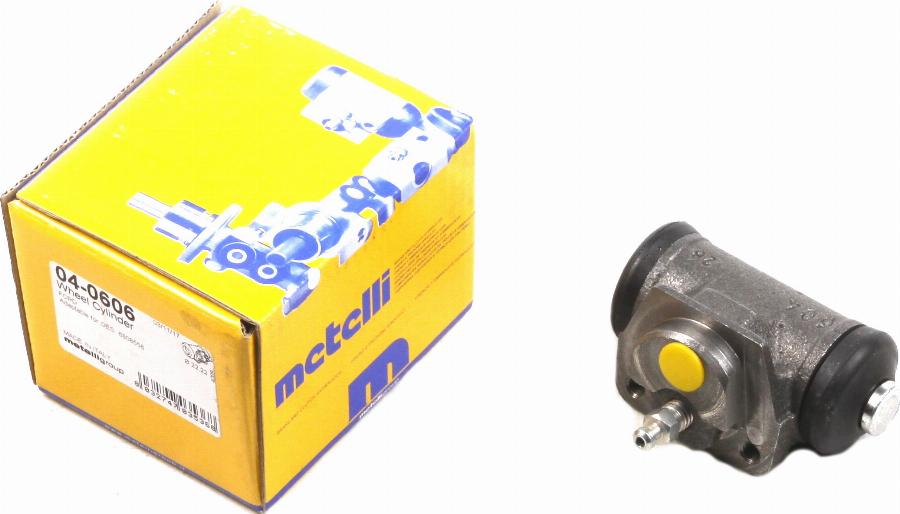 Metelli 04-0606 - Riteņa bremžu cilindrs autospares.lv