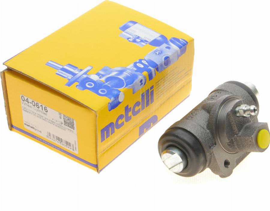 Metelli 04-0616 - Riteņa bremžu cilindrs autospares.lv