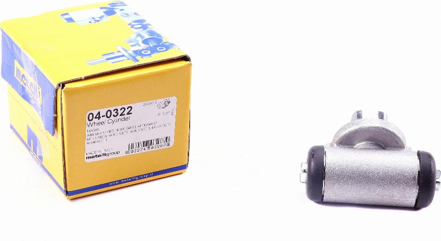 Metelli 04-0322 - Wheel Brake Cylinder www.autospares.lv