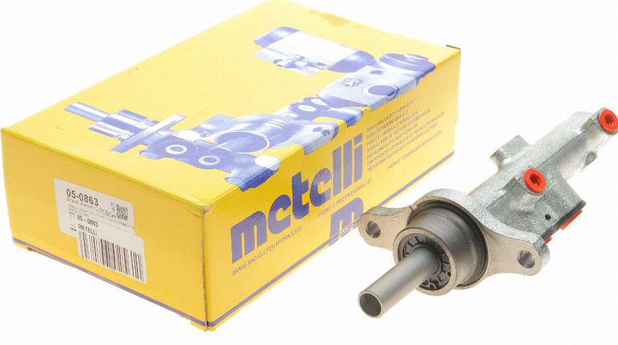 Metelli 05-0863 - Galvenais bremžu cilindrs www.autospares.lv