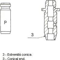 Metelli 01-2323 - Vārsta vadīkla www.autospares.lv