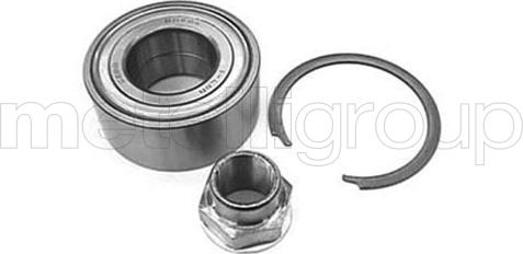 Metelli 19-1553 - Wheel hub, bearing Kit www.autospares.lv