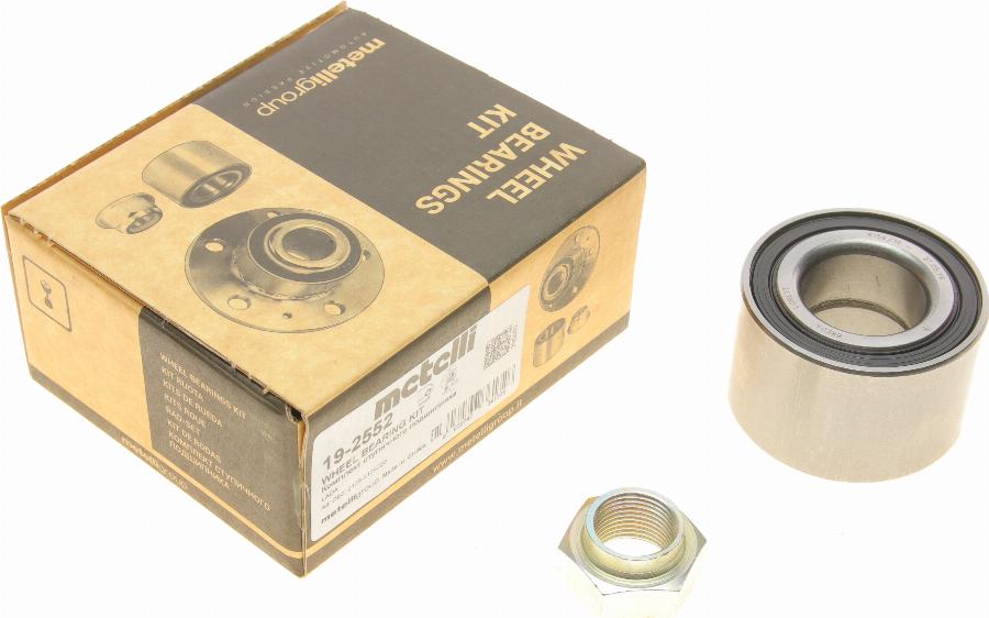 Metelli 19-2552 - Wheel hub, bearing Kit www.autospares.lv