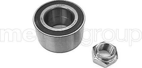 Metelli 19-2157 - Wheel hub, bearing Kit www.autospares.lv