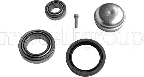 Metelli 19-2828 - Подшипник ступицы колеса, комплект www.autospares.lv