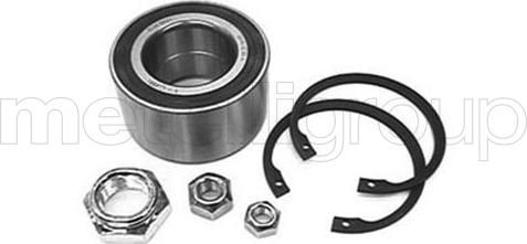 Metelli 19-2222 - Подшипник ступицы колеса, комплект www.autospares.lv