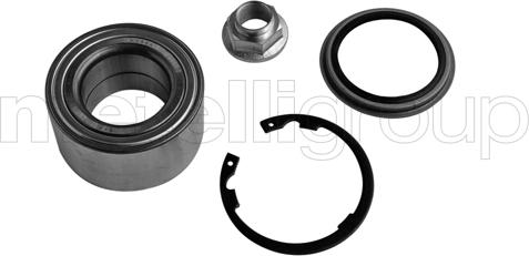 Metelli 19-7686 - Подшипник ступицы колеса, комплект www.autospares.lv