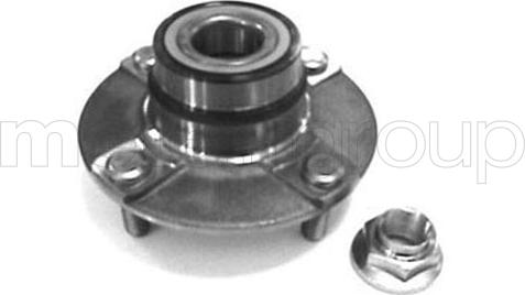 Metelli 19-7625 - Подшипник ступицы колеса, комплект www.autospares.lv