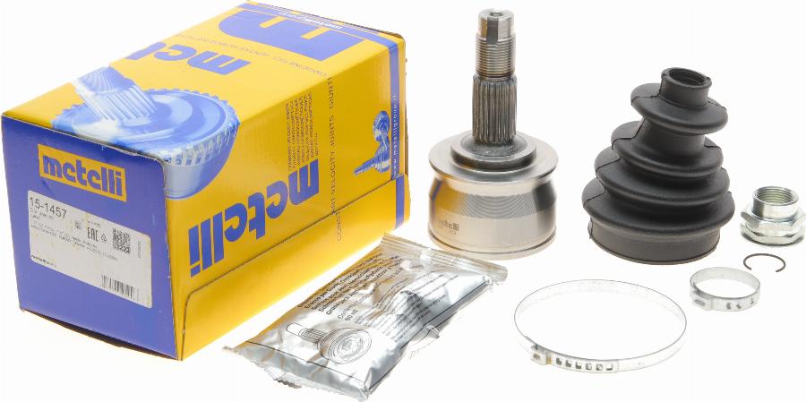 Metelli 15-1457 - Šarnīru komplekts, Piedziņas vārpsta www.autospares.lv