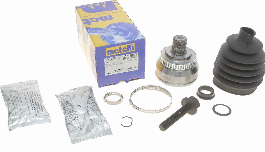 Metelli 15-1389 - Šarnīru komplekts, Piedziņas vārpsta www.autospares.lv