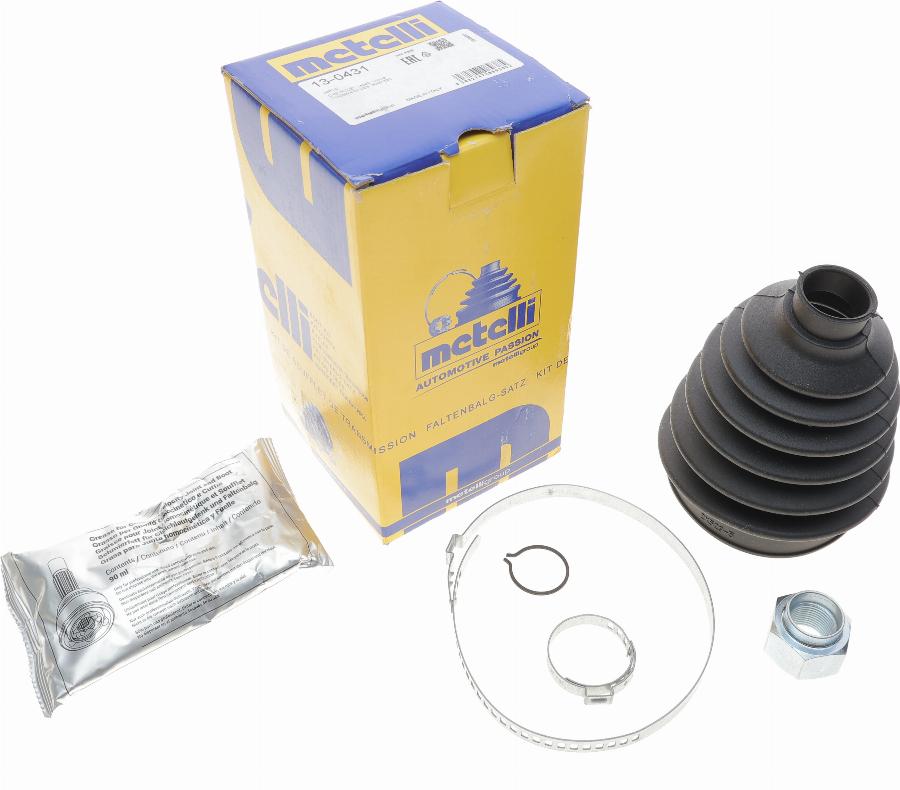 Metelli 13-0431 - Putekļusargs, Piedziņas vārpsta www.autospares.lv