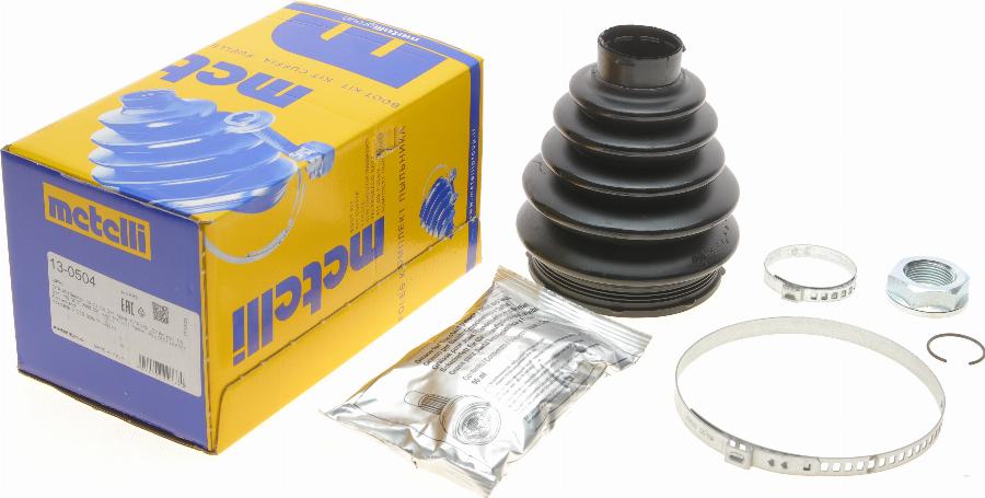 Metelli 13-0504 - Putekļusargs, Piedziņas vārpsta www.autospares.lv