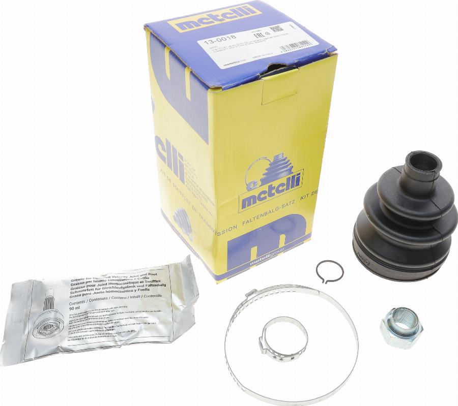 Metelli 13-0018 - Putekļusargs, Piedziņas vārpsta www.autospares.lv