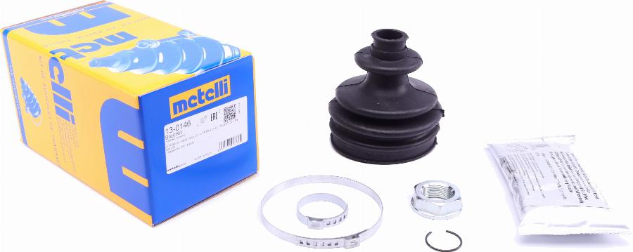 Metelli 13-0146 - Putekļusargs, Piedziņas vārpsta www.autospares.lv