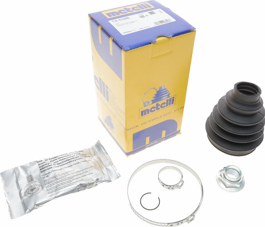 Metelli 13-0386 - Putekļusargs, Piedziņas vārpsta autospares.lv