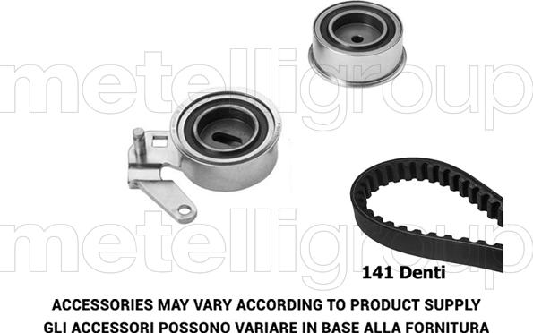 Metelli 29-0401 - Zobsiksnas komplekts autospares.lv