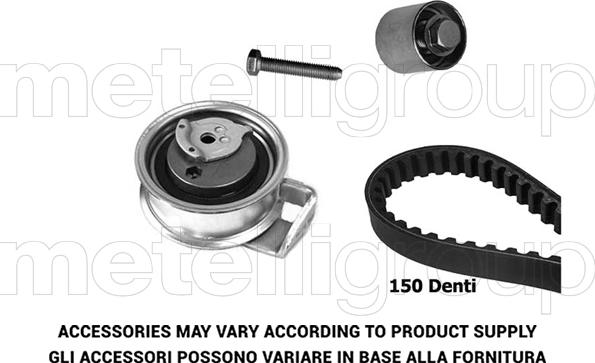 Metelli 29-0415 - Zobsiksnas komplekts autospares.lv